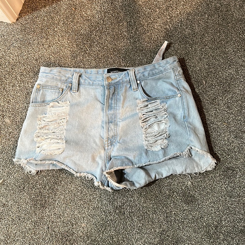 MINKPINK denim shorts